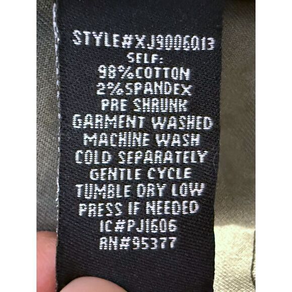 Sanctuary Gray/green Utility Military Style Jacket Drawstring Waist Zip Coat Med - Picture 4 of 13